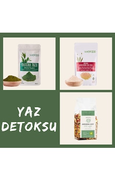 Wefood Matcha Tozu 50 gr+Organik Karnıyarık Otu (Psyllium) Tozu 2 Wefood Matcha Tozu 50 gr+Organik Karnıyarık Otu (Psyllium) Tozu 2