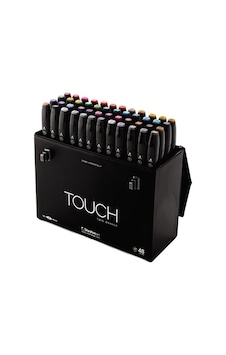 Touch Twin Marker Seti 48 Renk Touch Twin Marker Seti 48 Renk