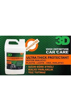 3D 706 Ultra Thick Protectant-Lastik.Vinil.Motor Parlatıcı- 3.78 L 3D 706 Ultra Thick Protectant-Lastik.Vinil.Motor Parlatıcı- 3.78 L