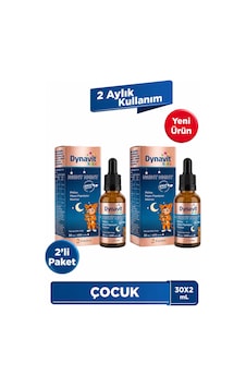 Dynavit Kids Night Night Damla 30ml X2 Çocuklar Için Melisa, Mayıs Papatyası, Ihlamur - Uyku Dynavit Kids Night Night Damla 30ml X2 Çocuklar Için Melisa, Mayıs Papatyası, Ihlamur - Uyku