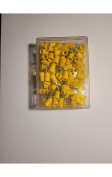 İzoleli Kablo Ucu Çatal Tip Çk-4006 4-6mm 100 Adet İzoleli Kablo Ucu Çatal Tip Çk-4006 4-6mm 100 Adet
