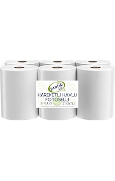 Pratiksoft Fotoselli Hareketli Kağıt Havlu 6'lı Pratiksoft Fotoselli Hareketli Kağıt Havlu 6'lı
