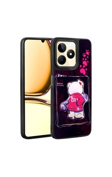 Zore Realme C53 Kılıf Parlayan Kabartmalı İkonik Figürlü Ogaa Amas Silikon Kapak - Siyah Zore Realme C53 Kılıf Parlayan Kabartmalı İkonik Figürlü Ogaa Amas Silikon Kapak - Siyah