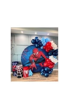 Pastel Gece Mavisi Kırmızı Makaron Mavi ve Beyaz Balon Zinciri 100 Adet Mix Pastel Gece Mavisi Kırmızı Makaron Mavi ve Beyaz Balon Zinciri 100 Adet Mix