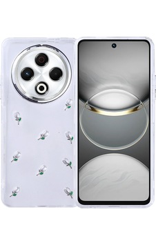 Tecno Spark 30 4g Kılıf Airbag Tasarımlı Simli Şeffaf Zore Kutup Kapak Lale Tecno Spark 30 4g Kılıf Airbag Tasarımlı Simli Şeffaf Zore Kutup Kapak Lale