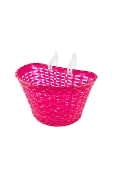 16-20 Jant Uyumlu Hasır Desenli Plastik Çocuk Bisikleti Ön Sepet 2