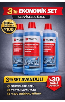 Würth 0892332840 3 Lü Set Servis & Usta Kullanımı Würth 0892332840 3 Lü Set Servis & Usta Kullanımı