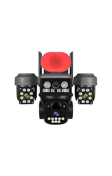 O-kam 8090 3 Lens 4g Solar Kamera Mavi Kırmızı Işıklı Sirenli O-kam 8090 3 Lens 4g Solar Kamera Mavi Kırmızı Işıklı Sirenli