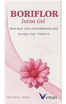 Vitasy Boriflor İntim Jel 10 x 5 ML