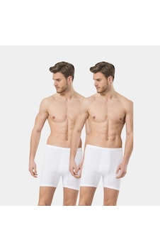 Türen Erkek Penye Arjantin Uzun Boxer 2'li Paket 115 Beyaz Türen Erkek Penye Arjantin Uzun Boxer 2'li Paket 115 Beyaz
