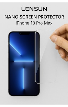 Apple Uyumlu iPhone 13 Pro Max Lensun Nano Ekran Kaplama Apple Uyumlu iPhone 13 Pro Max Lensun Nano Ekran Kaplama