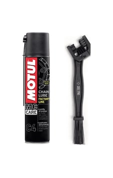 Motul C4 Factory Line Zincir Yağı 400 ML + Siyah Zincir Fırçası
