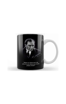 Mustafa Kemal Atatürk Söz Kupa Bardak Porselen Karışık Mustafa Kemal Atatürk Söz Kupa Bardak Porselen Karışık