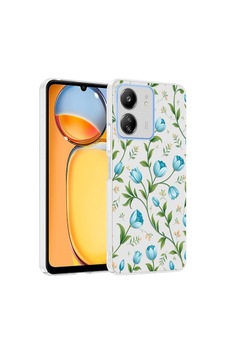 Xiaomi Poco C65 Kılıf Kamera Korumalı Desenli Zore Klip Kapak Xiaomi Poco C65, Cep Telefonu Kılıfları Zore - Mavi Lale Xiaomi Poco C65 Kılıf Kamera Korumalı Desenli Zore Klip Kapak Xiaomi Poco C65, Cep Telefonu Kılıfları Zore - Mavi Lale