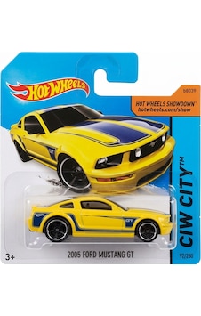 Hot Wheels - 2005 Ford Mustang Gt - Sarı - 2014 - Bfg30 1/64 Hot Wheels - 2005 Ford Mustang Gt - Sarı - 2014 - Bfg30 1/64