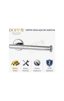 Doppo Point Vega Açık Kağıtlık Krom