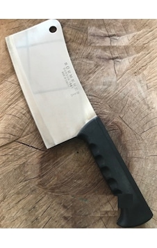 Sürmene X50CR Bordo Satır Et Kemik Satırı Dönmeyen Ağızlı Dövme Çelik Satır 6MM Sürmene X50CR Bordo Satır Et Kemik Satırı Dönmeyen Ağızlı Dövme Çelik Satır 6MM
