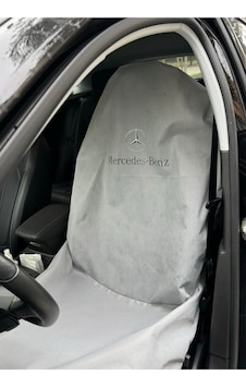 Mercedes Baskılı Koltuk Kılıfı Bez Servis Koruma Kılıf 2 Adet Mercedes Baskılı Koltuk Kılıfı Bez Servis Koruma Kılıf 2 Adet