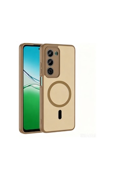 Redmi 15 Kılıf M-safe Şarj Özellikli Zore Babet Kapak - Kahverengi Redmi 15 Kılıf M-safe Şarj Özellikli Zore Babet Kapak - Kahverengi