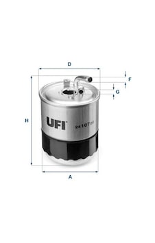 Yakıt Filtresi W164-169-245-204 211-221-639-906 M646-642 Chr