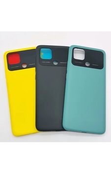 Xiaomi Poco C40 İle Uyumlu Arka Pil Kapak Yeşil
