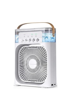 Concord Air Cooler Fan - Sulu Taşınabilir Mini Klima Ve Hava Soğutucu, 3 Kademeli Türbin Vantilatör, 7 Renkli Led I Concord Air Cooler Fan - Sulu Taşınabilir Mini Klima Ve Hava Soğutucu, 3 Kademeli Türbin Vantilatör, 7 Renkli Led I