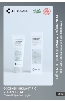 Centecassol Pore-Ology Tension Gözenek Sıkılaştırıcı ve Nemlendirici Krem 60 ML Centecassol Pore-Ology Tension Gözenek Sıkılaştırıcı ve Nemlendirici Krem 60 ML