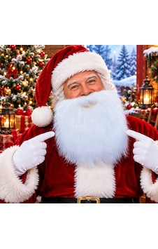 1 Adet Noel Baba Sakalı Beyaz Takma Sakal Lastikli Sakal Yılbaşı Noel Baba Kostümü Aksesaurları 1 Adet Noel Baba Sakalı Beyaz Takma Sakal Lastikli Sakal Yılbaşı Noel Baba Kostümü Aksesaurları