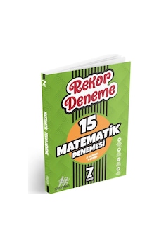 7. Sınıf Matematik Rekor Deneme - Startfen Yayınları 7. Sınıf Matematik Rekor Deneme - Startfen Yayınları