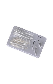 Savage Gear Micro Sandeel Kit 12 Adet - Silver Savage Gear Micro Sandeel Kit 12 Adet - Silver