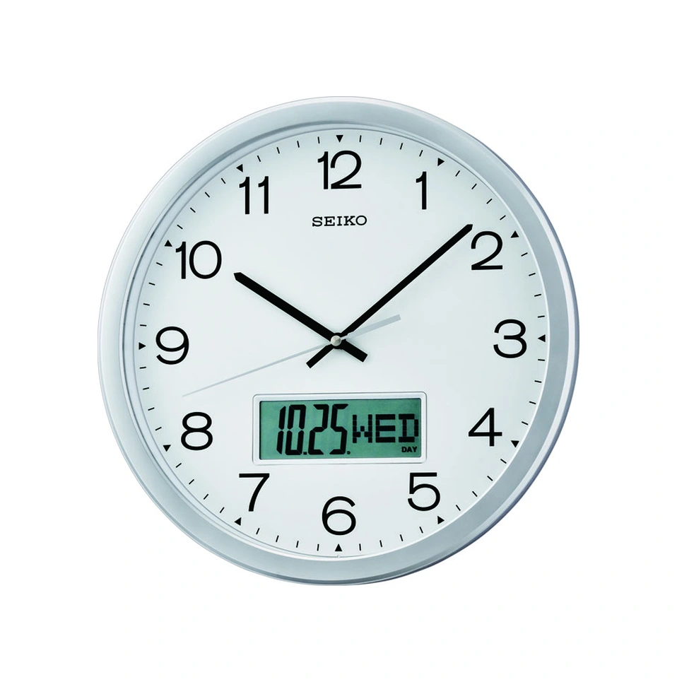Seiko Clock Qxl007s Duvar Saati Beyaz Seiko Clock Qxl007s Duvar Saati Beyaz