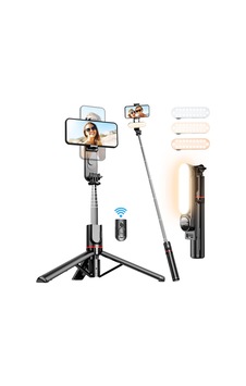 Çıkarılabilir Dolgu Işıklı Sabit Selfie Çubuğu Tripod, İphone, Samsung, Huawei, Sony Ve Diğer Akıllı Telefonlar İçin Kablosuz Uzaktan Kumandalı 360 Dönebilen Genişletilebilir Cep Telefonu Tripodu Çıkarılabilir Dolgu Işıklı Sabit Selfie Çubuğu Tripod, İphone, Samsung, Huawei, Sony Ve Diğer Akıllı Telefonlar İçin Kablosuz Uzaktan Kumandalı 360 Dönebilen Genişletilebilir Cep Telefonu Tripodu