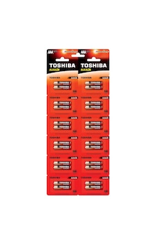 Toshıba Lr03 24lü Kartela Alkalin İnce Pil