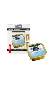 Plaisir Ton Balıklı Ezme Konserve Yetişkin Kedi Maması 100 G