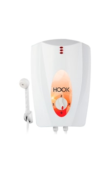 Hook HK-410 Elektrikli Şofben Beyaz - Turuncu