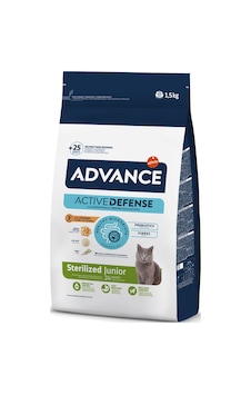 Advance Junior Kısırlaştırılmış Yavru Kedi Maması 1,5 Kg Advance Junior Kısırlaştırılmış Yavru Kedi Maması 1,5 Kg