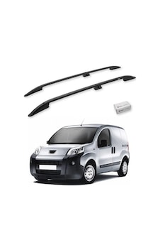 Turtle Peugeot Bipper 2008-2018 Tavan Çıtası Crown Siyah