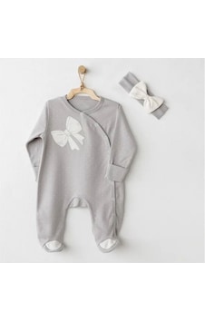 Andywawa Bebek Tulum Takımı Ac26254 Grey Andywawa Bebek Tulum Takımı Ac26254 Grey