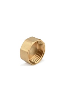 Altunay 1/2" Pirinç Dişi Tapa