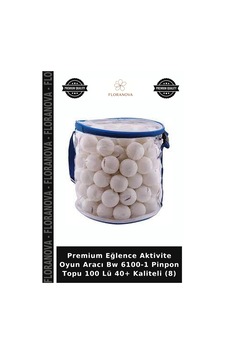 Premium Eğlence Aktivite Oyun Aracı Bw 6100-1 Pinpon Topu 100 Lü 40+ Kaliteli 8 Premium Eğlence Aktivite Oyun Aracı Bw 6100-1 Pinpon Topu 100 Lü 40+ Kaliteli 8