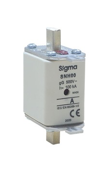 100 Ka 125a Nh01 Çift Göstergeli Bıçaklı Sigorta