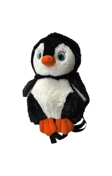 Unicus Peluş Sırt Çantası Siyah Penguen Uncs-1059 Çok Renkli Unicus Peluş Sırt Çantası Siyah Penguen Uncs-1059 Çok Renkli