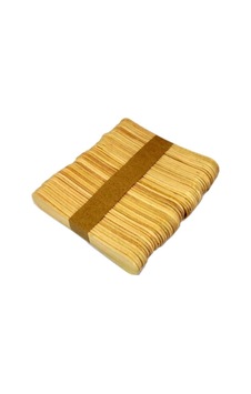 Ahşap Dil Basma Çubuğu Naturel -paket Içi 50 Adet - 150x18 Mm Abeslang