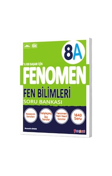 Fenomen Yayınları 8 Sınıf Fen Bilimleri A Soru Bankası Lgs