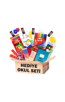 Ilk Okul Seti Kuru Sulu Pastel Keçeli Boya Kalem Silgi+