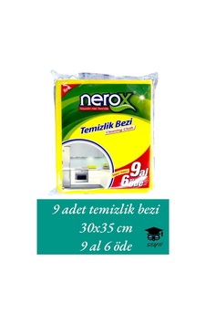 9 Adet Temizlik Bezi 30x35 Cm 9 Al 6 Öde 9 Adet Temizlik Bezi 30x35 Cm 9 Al 6 Öde