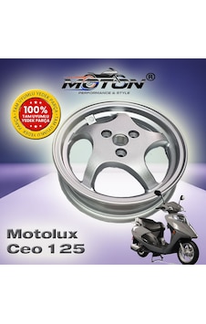 Motolux Ceo 125 Uyumlu Arka Jant - Diskli Model - 10 İnç - Gri Motolux Ceo 125 Uyumlu Arka Jant - Diskli Model - 10 İnç - Gri