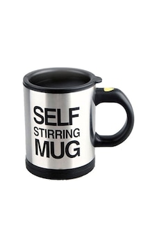 Bilger Kendi Kendini Karıştıran Mikser Kupa Termos Bardak Self Stirring Mug -467 Siyah Bilger Kendi Kendini Karıştıran Mikser Kupa Termos Bardak Self Stirring Mug -467 Siyah
