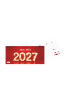 Spiralli Masa Takvimi Büyük 2027 Spiralli Masa Takvimi Büyük 2027