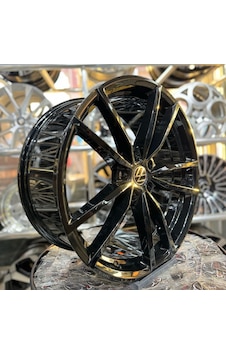 19'' 5x112 Golf R Black Proterıa Jant Modeli